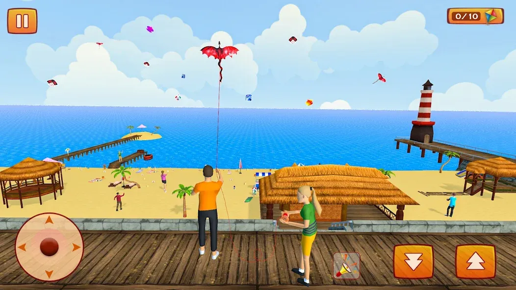 Kite Game: Kite Flying Game 3D  [МОД Mega Pack] Screenshot 1