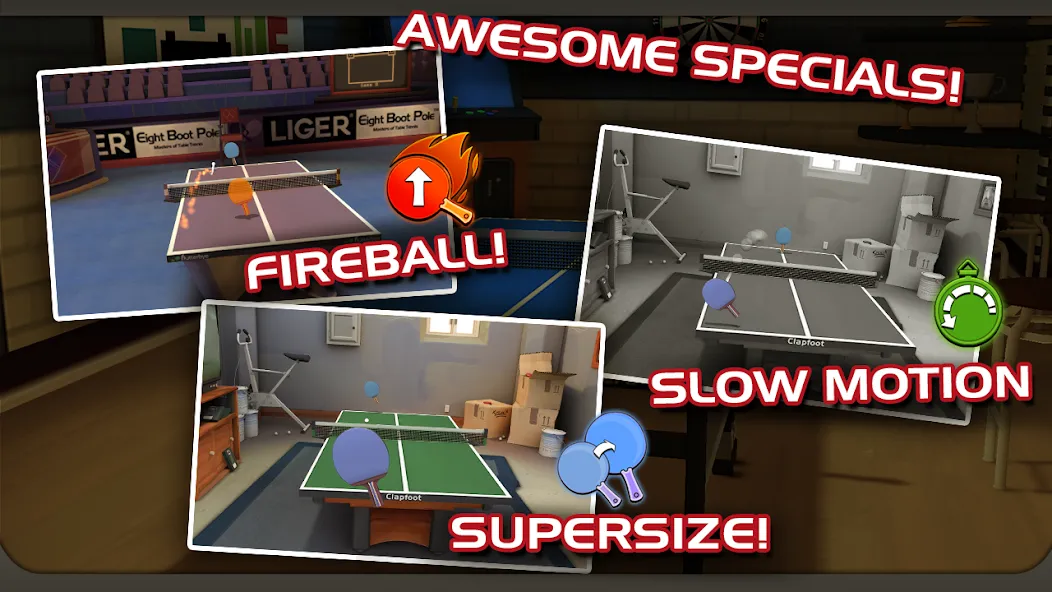 Ping Pong Masters (Пингпонг мастера)  [МОД Unlocked] Screenshot 4