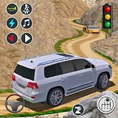 Скачать взлом Mountain Climb 4x4 Car Games (Маунтин Клайм 4х4 игры на машинах)  [МОД Много монет] на Андроид