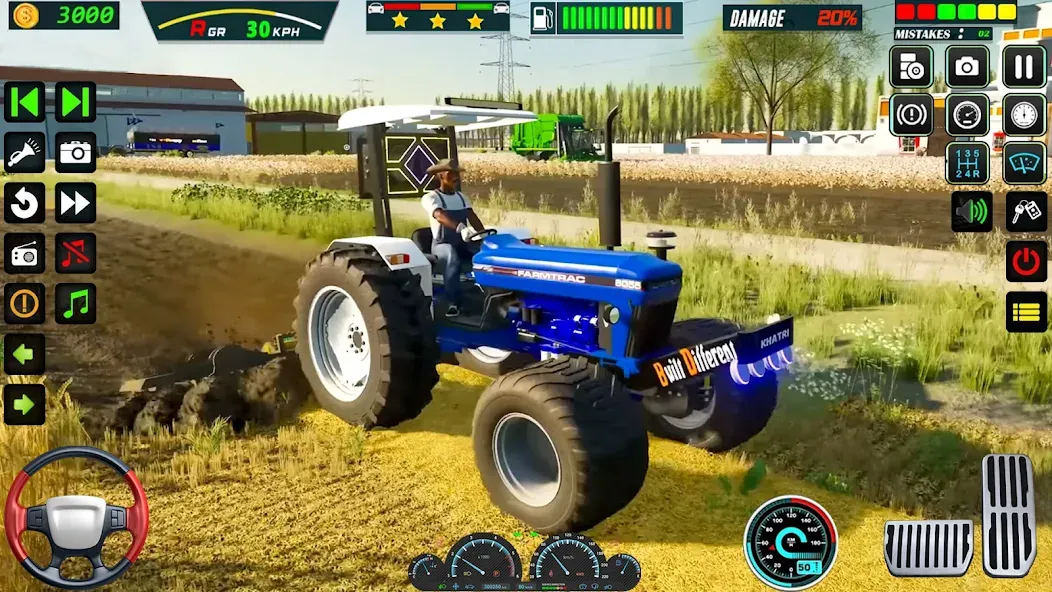 US Tractor Farming Games 3d  [МОД Unlocked] Screenshot 5