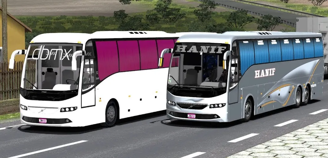 Bus Game Traveling Simulator  [МОД Menu] Screenshot 2