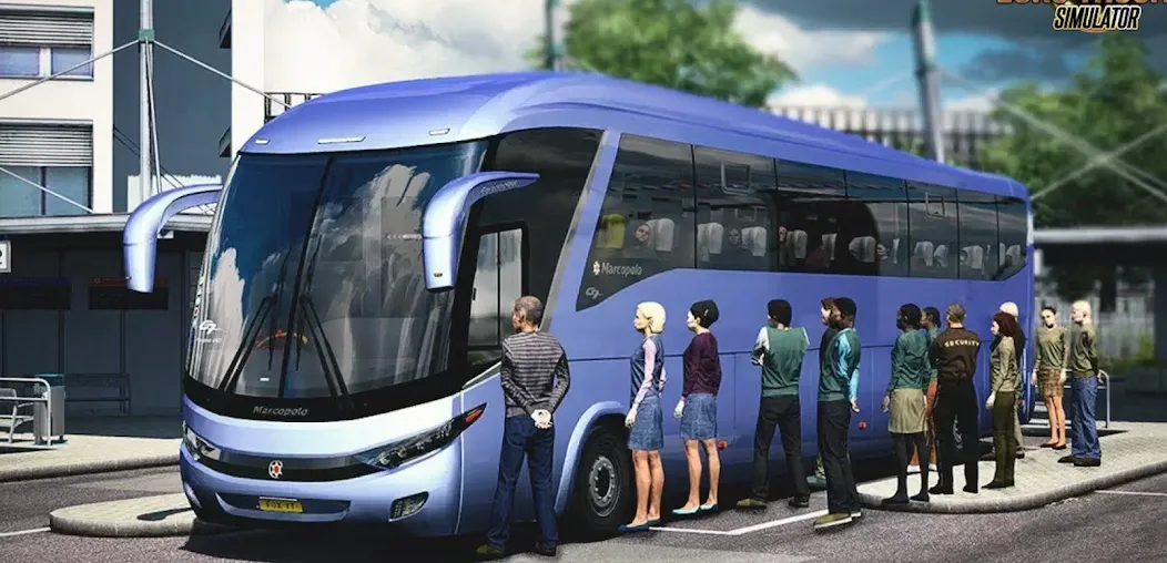 Bus Game Traveling Simulator  [МОД Menu] Screenshot 5