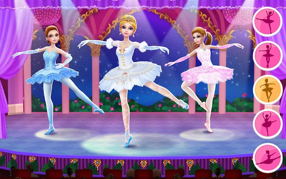 Pretty Ballerina - Girl Game  [МОД Много монет] Screenshot 1