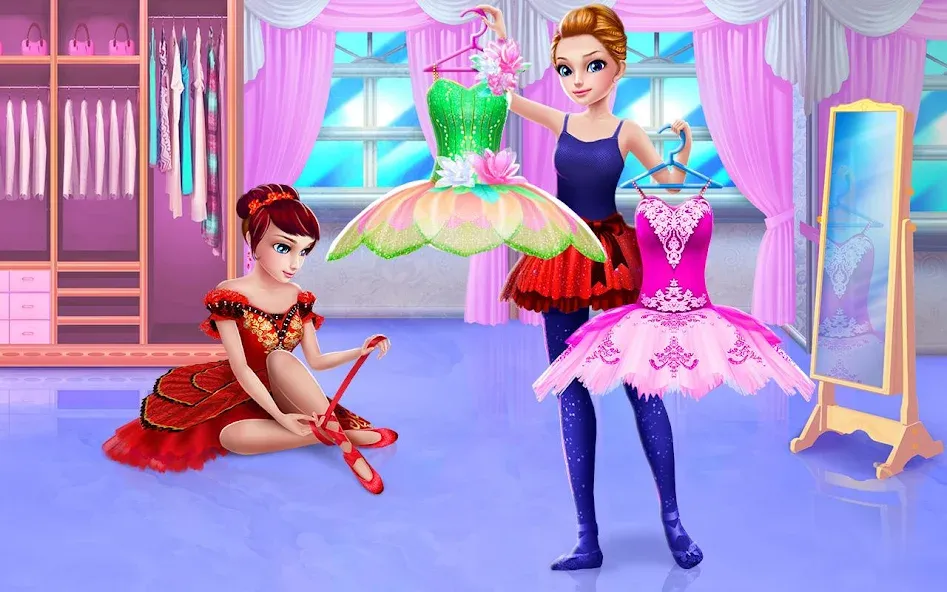 Pretty Ballerina - Girl Game  [МОД Много монет] Screenshot 3