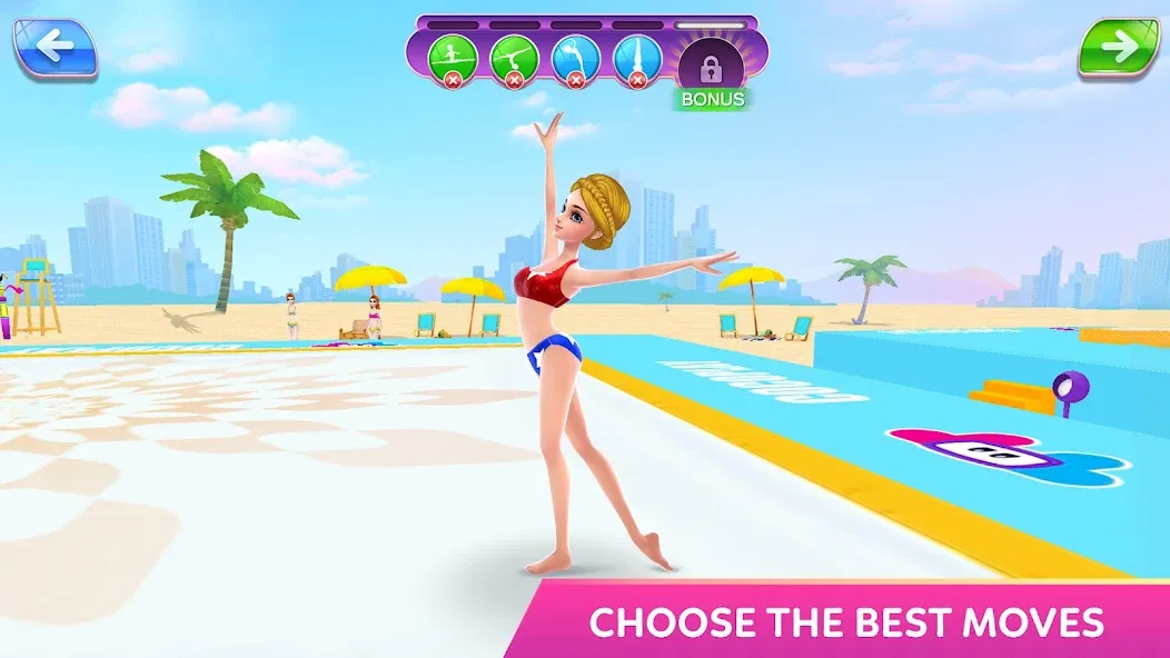 Gymnastics Superstar Star Girl  [МОД Меню] Screenshot 2