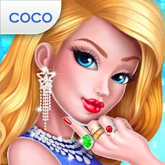 Скачать взлом Rich Girl Mall - Shopping Game [МОД Много монет] на Андроид