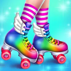 Скачать взлом Roller Skating Girls [МОД Много денег] на Андроид