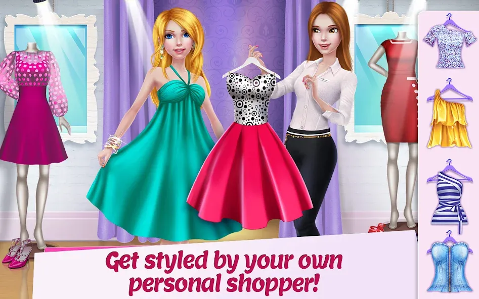 Shopping Mall Girl: Chic Game  [МОД Все открыто] Screenshot 3