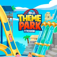 Скачать взлом Idle Theme Park Tycoon (Айдел Тем Парк Тайкун)  [МОД Все открыто] на Андроид