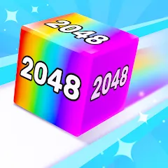 Скачать взлом Chain Cube 2048: 3D merge game (Чейн Куб) [МОД Бесконечные деньги] на Андроид