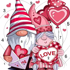 Скачать взлом Love, Heart Coloring Book [МОД Unlimited Money] на Андроид