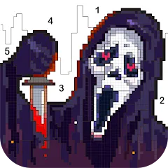 Скачать взлом Death Park Coloring Games (Дэт Парк игры раскраски)  [МОД Меню] на Андроид