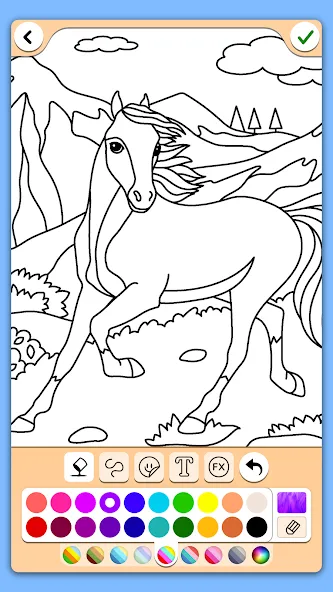 Coloring for girls and women  [МОД Много монет] Screenshot 2