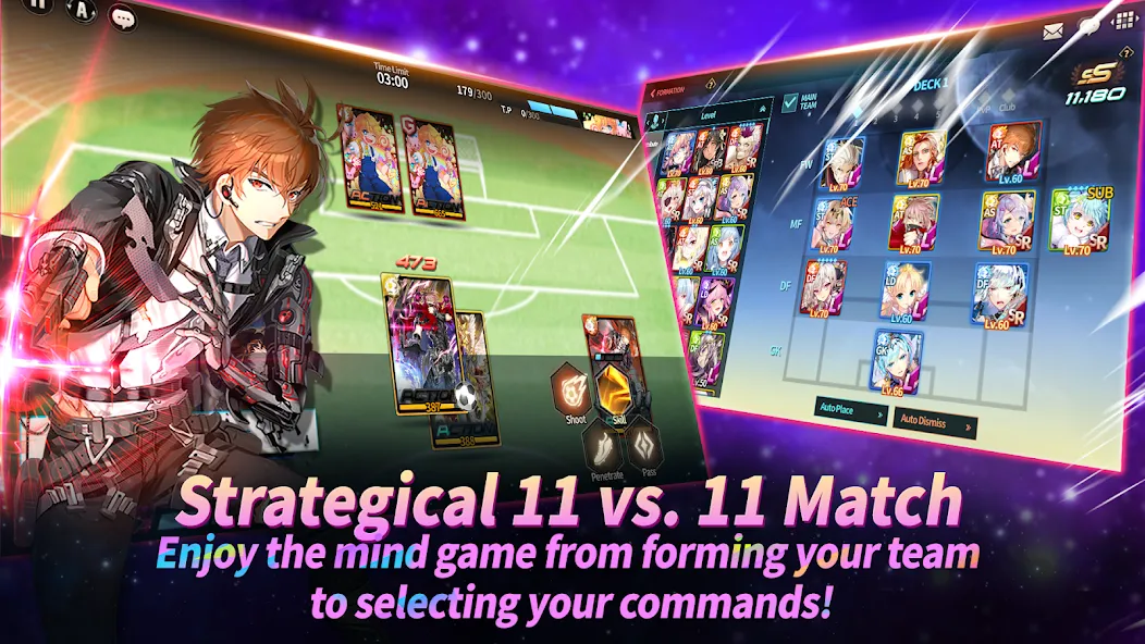 Soccer Spirits (Соккер Спиритс)  [МОД Все открыто] Screenshot 2