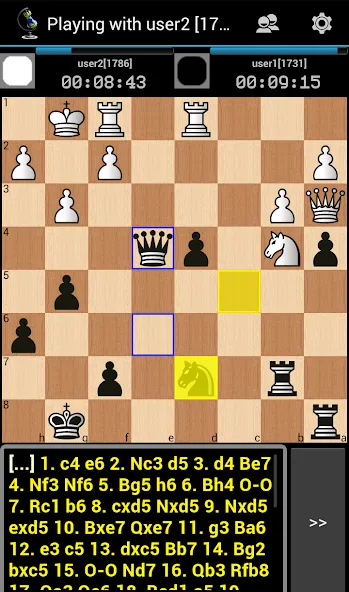 Chess ChessOK Playing Zone PGN  [МОД Menu] Screenshot 2