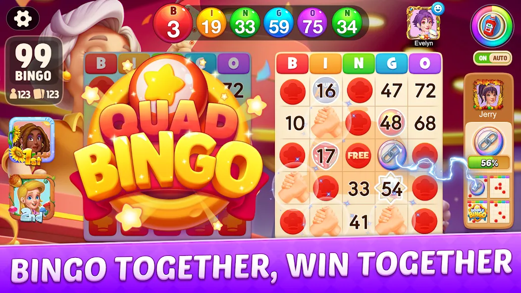 Bingo Frenzy®-Live Bingo Games (Бинго Френзи)  [МОД Много денег] Screenshot 2