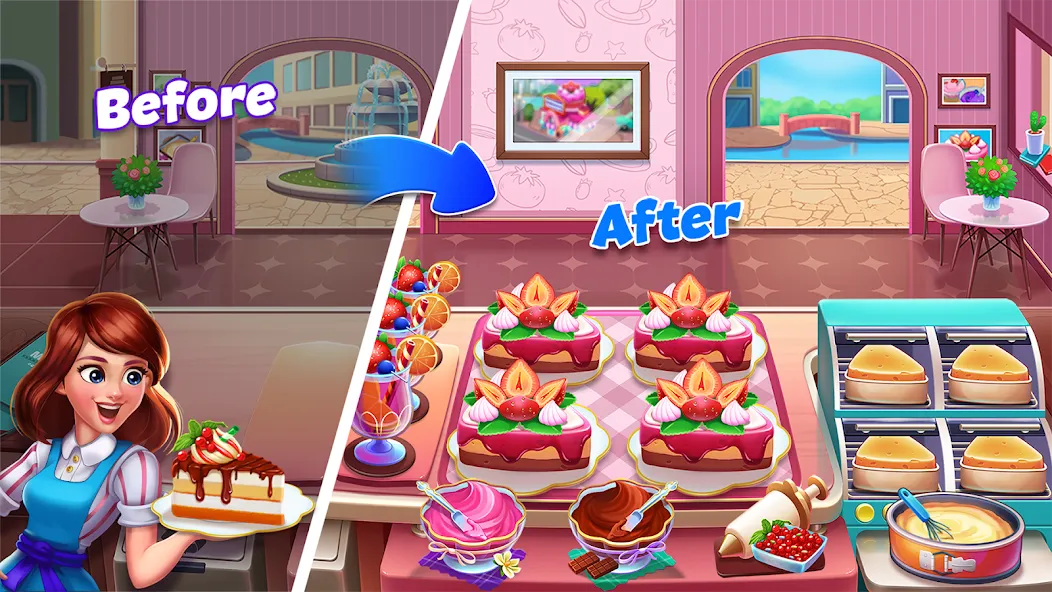 Food Voyage: Fun Cooking Games (Фуд Воядж)  [МОД Меню] Screenshot 4