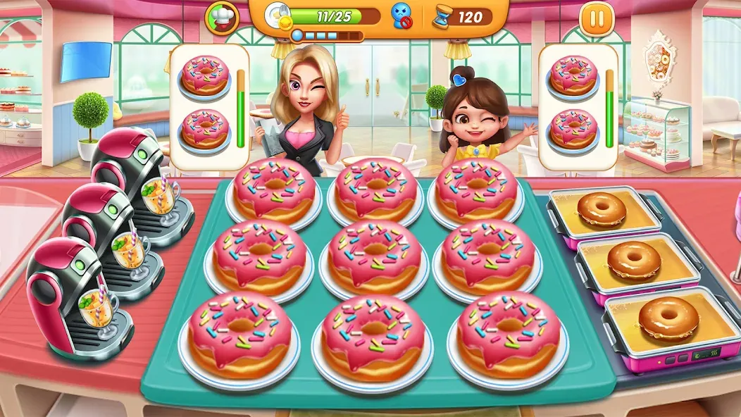 Cooking City - Cooking Games (Кукинг Сити)  [МОД Много денег] Screenshot 5