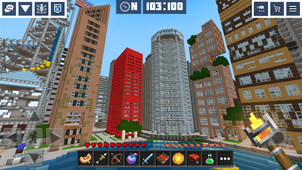 Block Craft World:Planet Craft  [МОД Unlimited Money] Screenshot 3