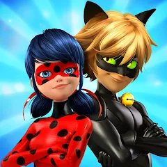 Скачать взлом Miraculous Ladybug & Cat Noir [МОД Много монет] на Андроид