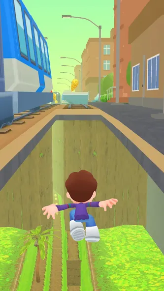 Subway Craft: Fun Runner (Фан Раннер)  [МОД Бесконечные деньги] Screenshot 1