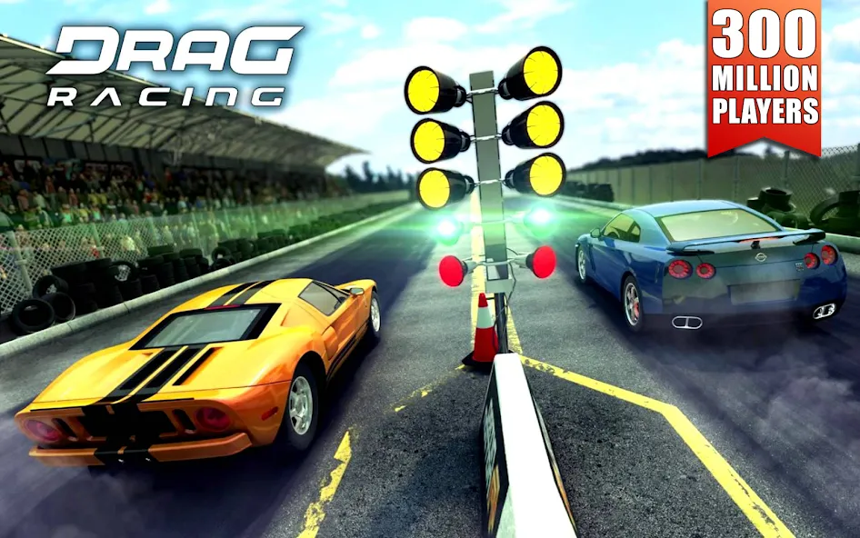 Drag Racing (Драгрейсинг)  [МОД Много монет] Screenshot 4