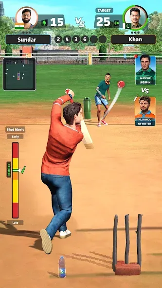 Cricket Gangsta™ Cricket Games (Крикет Гангста 11 Лига)  [МОД Меню] Screenshot 1