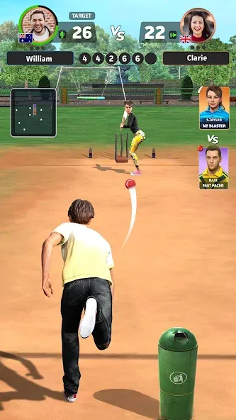 Cricket Gangsta™ Cricket Games (Крикет Гангста 11 Лига)  [МОД Меню] Screenshot 2