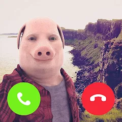 Скачать взлом John Pork In Video Call (Джон Порк ин Видео Колл) [МОД Много монет] на Андроид