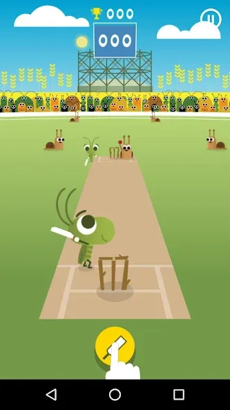 Doodle Cricket - Cricket Game (Дудл Крикет)  [МОД Menu] Screenshot 1