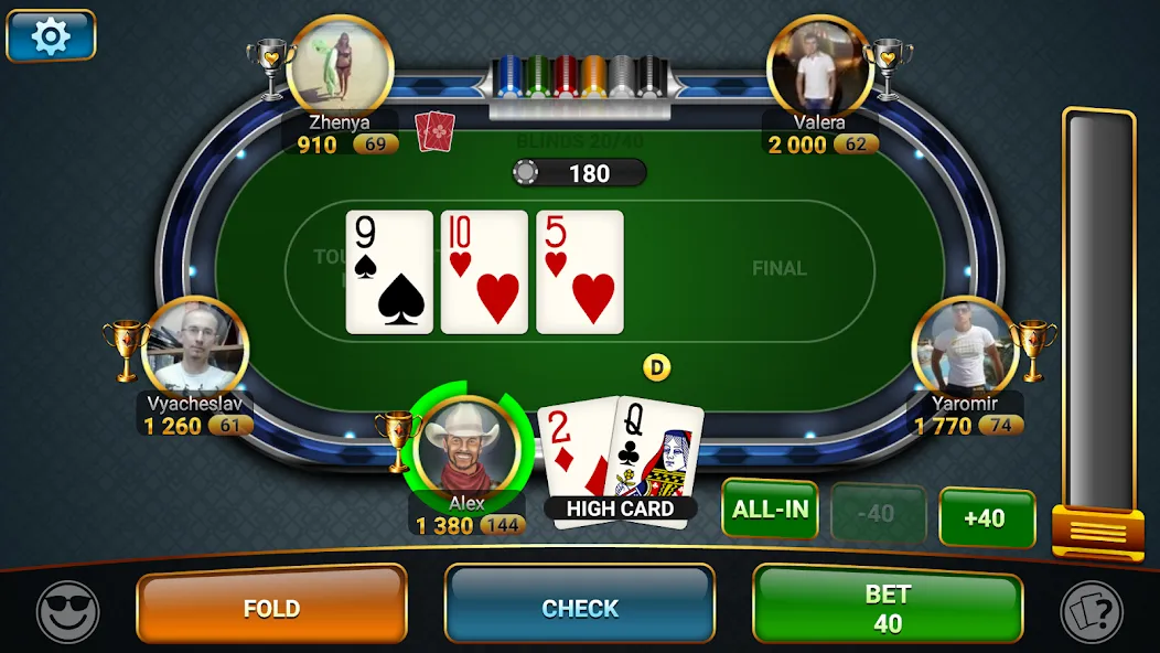 Poker Championship Tournaments  [МОД Unlimited Money] Screenshot 5