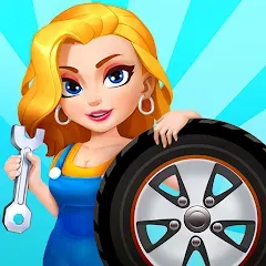 Скачать взлом Car Fix Inc - Mechanic Garage (Кар Фикс Инк)  [МОД Бесконечные деньги] на Андроид