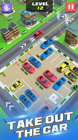 Unblock It Car Puzzle Game (Паркинг Джам Разблокировать)  [МОД Бесконечные монеты] Screenshot 1