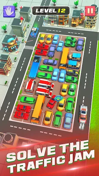 Unblock It Car Puzzle Game (Паркинг Джам Разблокировать)  [МОД Бесконечные монеты] Screenshot 2