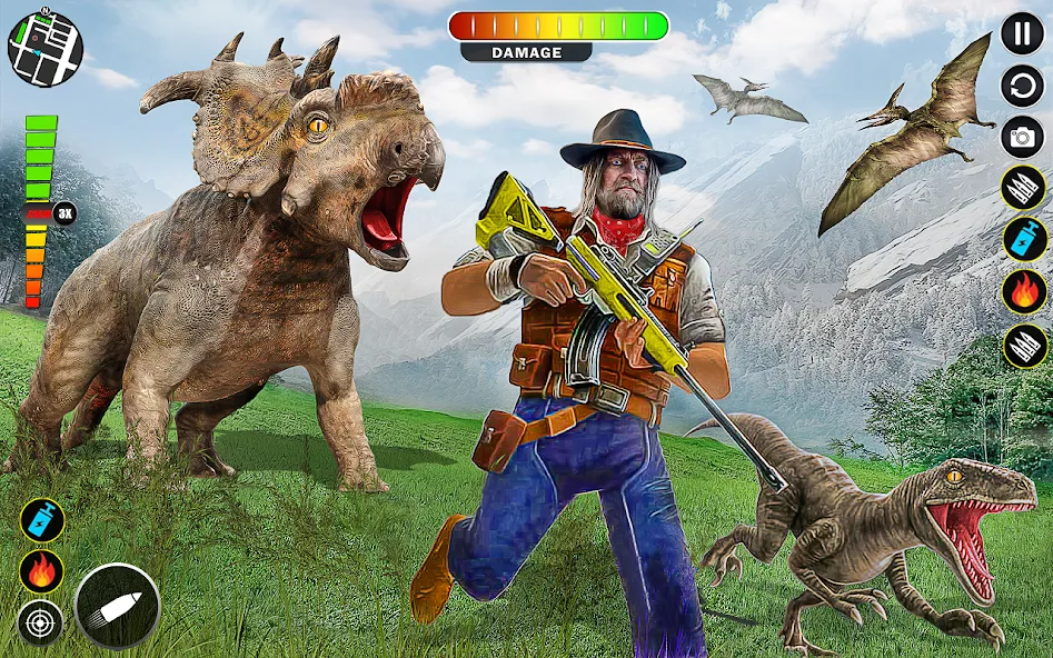 Real Dino Hunter 3D Gun Games (Уайлд Динозавр Хантер Ган Геймс)  [МОД Unlocked] Screenshot 4