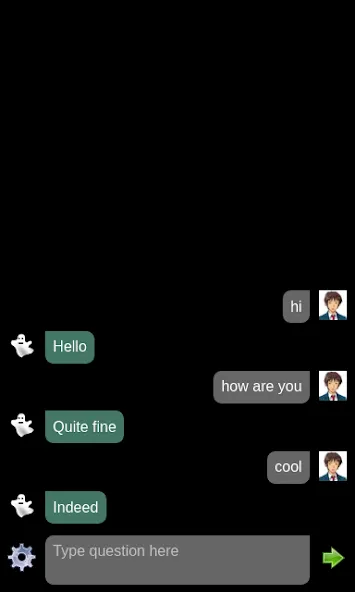 Ghost chat bot (Гостчатбот)  [МОД Много денег] Screenshot 2