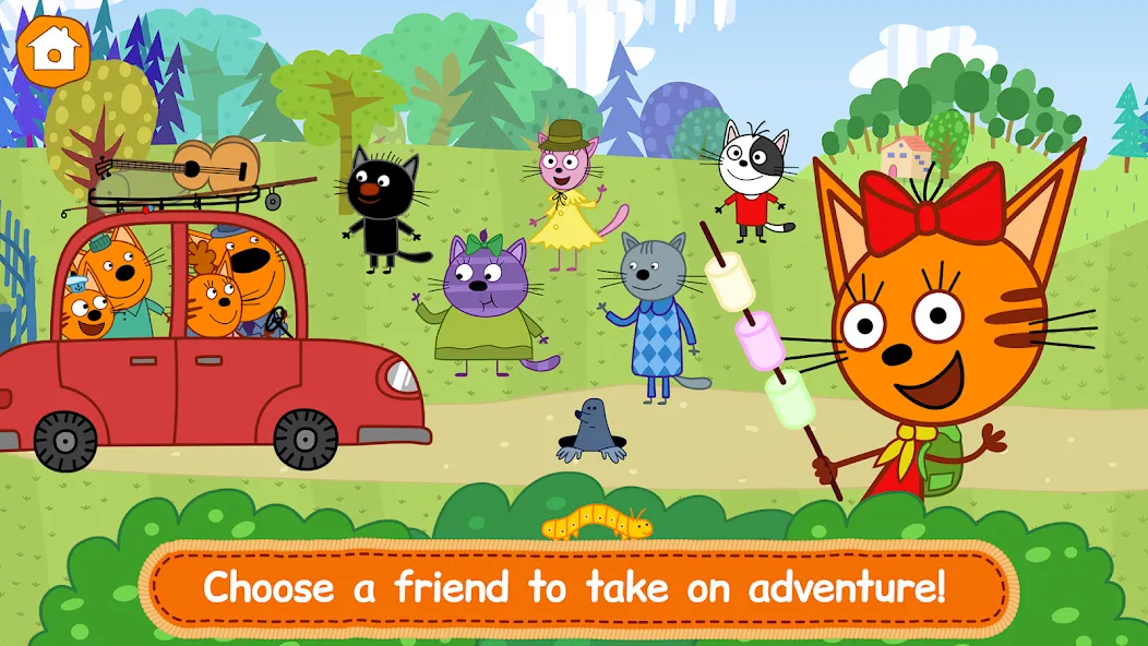 Kid-E-Cats: Kitty Cat Games!  [МОД Все открыто] Screenshot 1