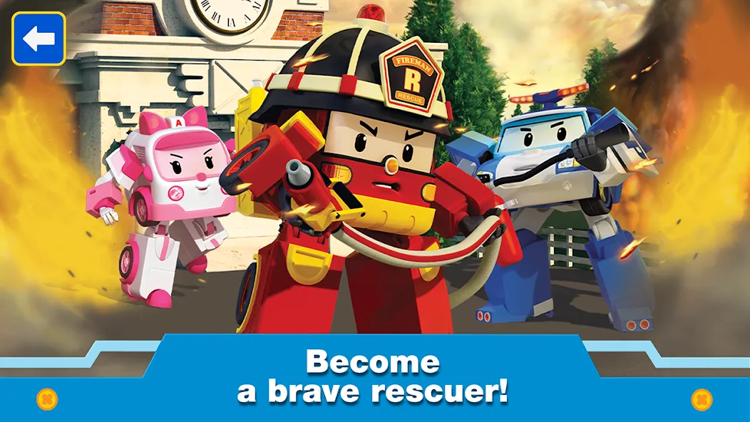 Robocar Poli: Games for Boys!  [МОД Бесконечные монеты] Screenshot 1