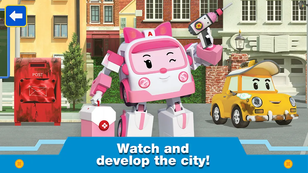 Robocar Poli: Games for Boys!  [МОД Бесконечные монеты] Screenshot 2