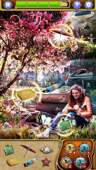 Hidden Object: 4 Seasons (Хидден Объект)  [МОД Menu] Screenshot 2