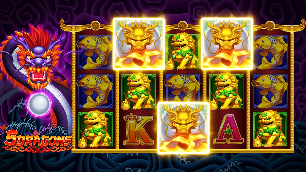 Joker King Slots Online (Джокер Кинг Слоты Онлайн)  [МОД Mega Pack] Screenshot 5