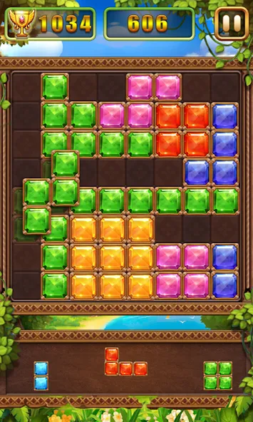 Puzzle Block Jewels (Пазл Блок Драгоценности)  [МОД Бесконечные деньги] Screenshot 2