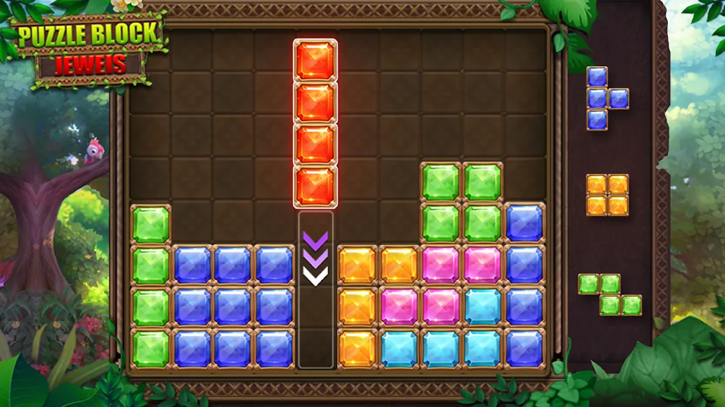 Puzzle Block Jewels (Пазл Блок Драгоценности)  [МОД Бесконечные деньги] Screenshot 5