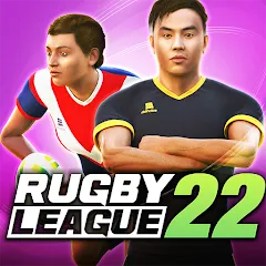 Скачать взлом Rugby League 22 (Рубиги Лига 22)  [МОД Unlocked] на Андроид