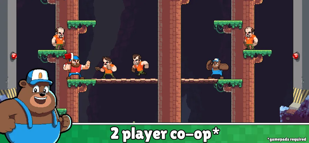 Timberman The Big Adventure (Тимбермен Большое Приключение)  [МОД Много монет] Screenshot 5