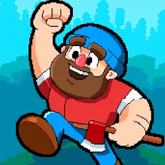 Скачать взлом Timberman The Big Adventure (Тимбермен Большое Приключение) [МОД Много монет] на Андроид