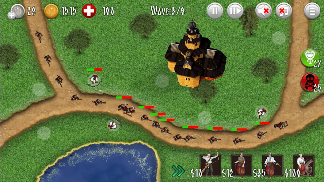 Cossacks  [МОД Много монет] Screenshot 4