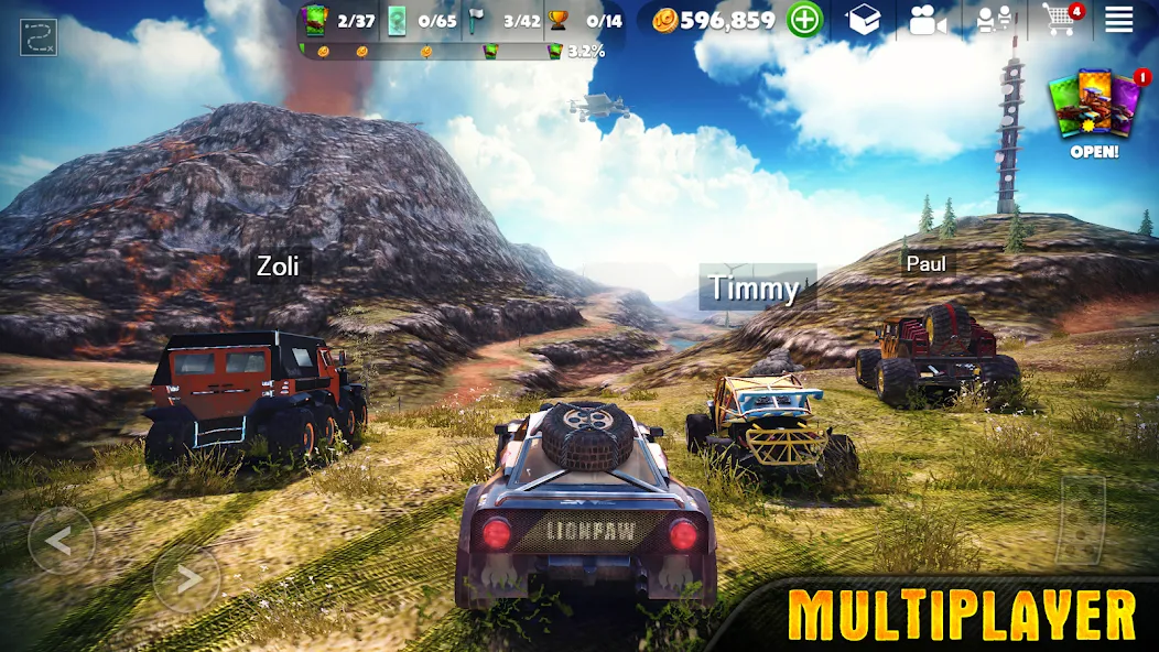 OTR - Offroad Car Driving Game (ОТР)  [МОД Много монет] Screenshot 3