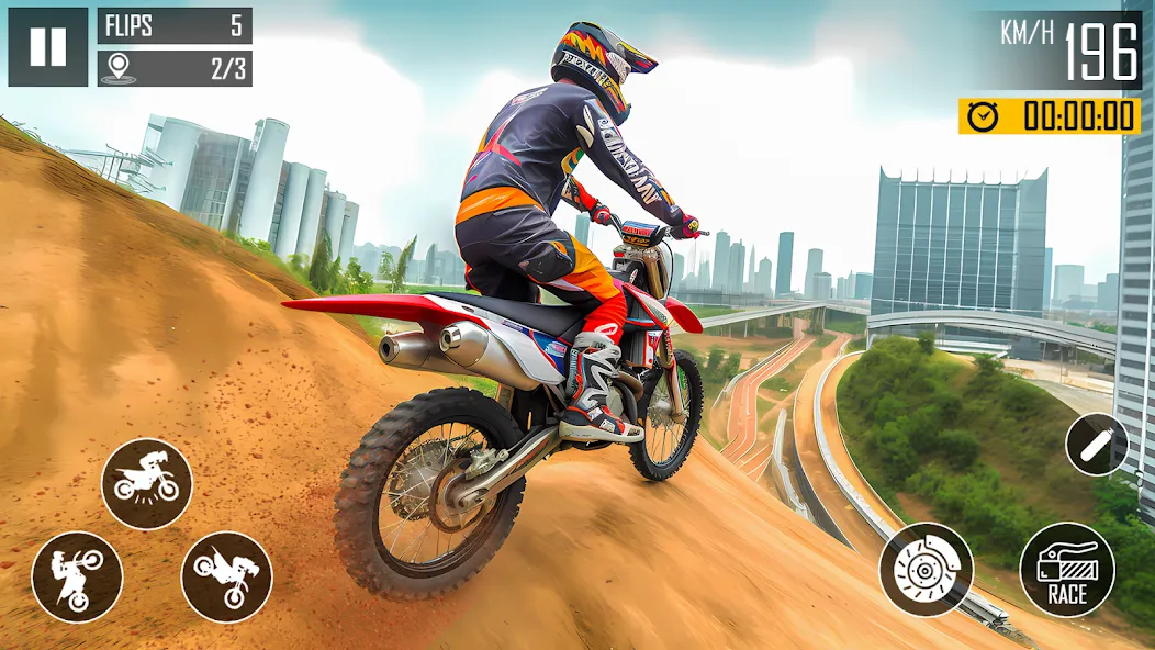 Ultimate Bike Stunt: Bike Game (Ультимейт Байк Стант)  [МОД Unlocked] Screenshot 2