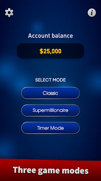 Millionaire 2024 Trivia Quiz  [МОД Бесконечные монеты] Screenshot 2